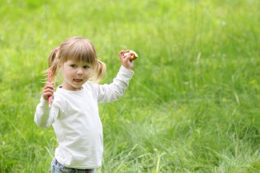 doğa güzel küçük kız