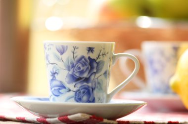 çay ve meyve piknik