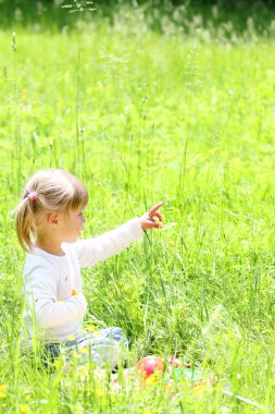 doğa güzel küçük kız