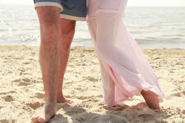 Pregnant couple in love — Stock Photo, Image