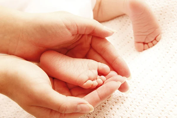 A feet of little baby — Stock Photo, Image