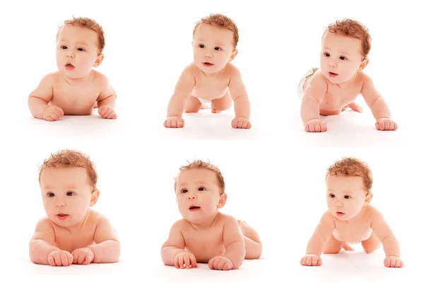 Colección del niño sobre un fondo blanco —  Fotos de Stock