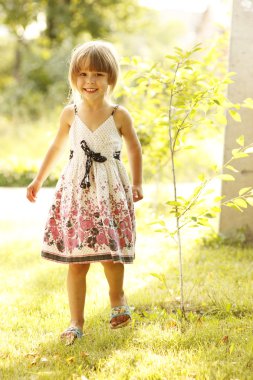 Güzel küçük kız.