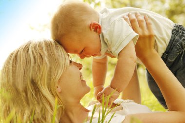 Anne ile mutlu oğul