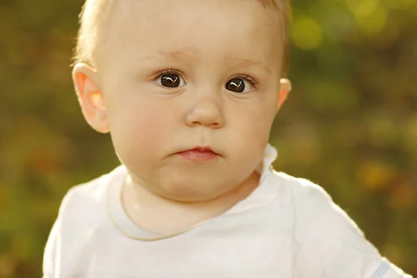 Schattig jongetje — Stockfoto