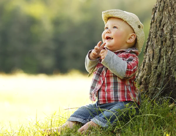 Cowboy-Baby — Stockfoto