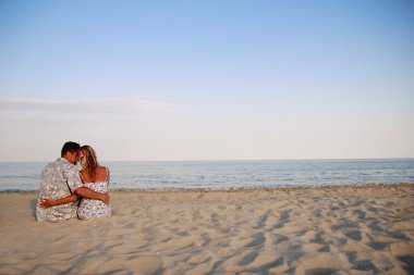 Birbirine aşık çift