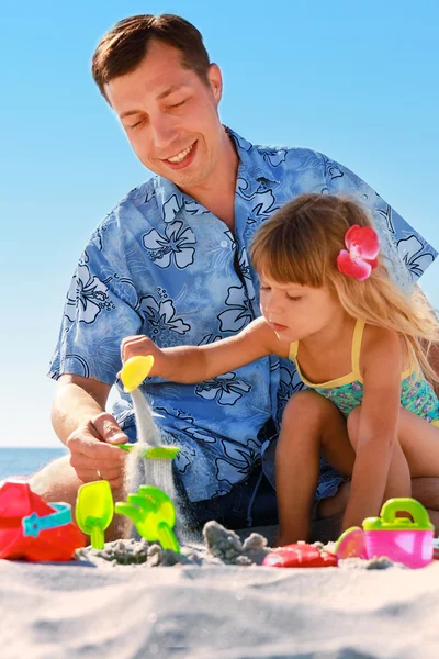 Padre e hija — Foto de Stock