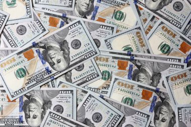 bir sürü para dolar arka plan kavramı 