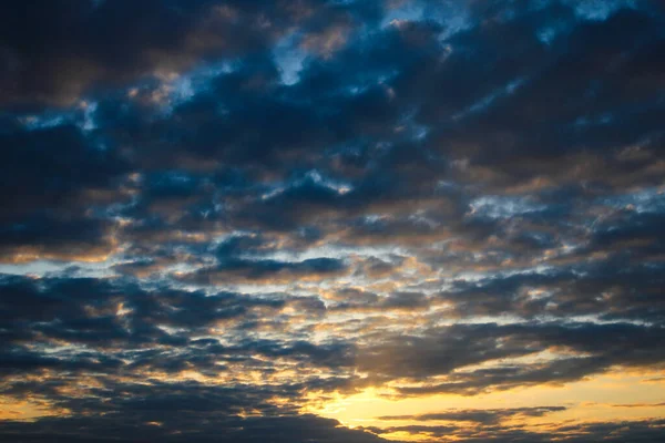 Der Himmel Wolken Hintergrund Sonnenuntergang — Stockfoto