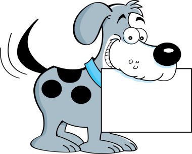 işaretli bir köpek yavrusu