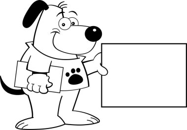 işaretli bir köpek yavrusu