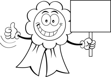 işareti olan çizgi film ödül şerit