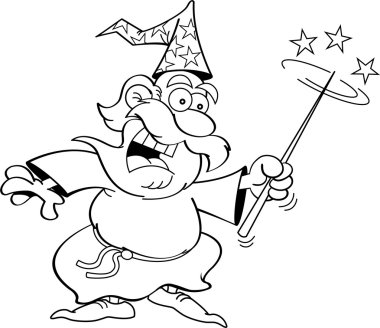 çizgi film Sihirbazı