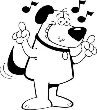köpek müzik dinleme