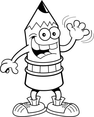 karikatür kalem sallıyor