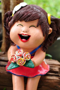 Clay doll