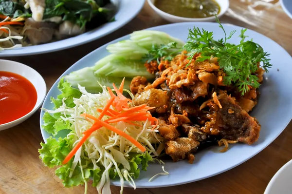 Gebratener Fisch — Stockfoto