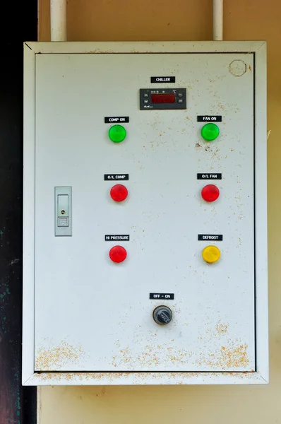 Elektrisk kontroll låda — Stockfoto