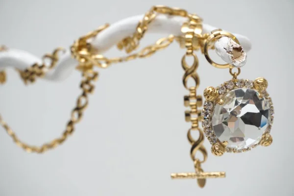 Mücevher Talyan Kostüm Fasion Tarz Güzellik Altın Siver Kadın Mücevher — Stok fotoğraf