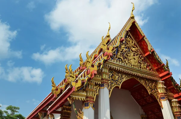 Telhado do templo Wat Pho — Fotografia de Stock