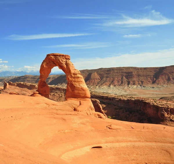 Delicate arch — Stock Photo, Image