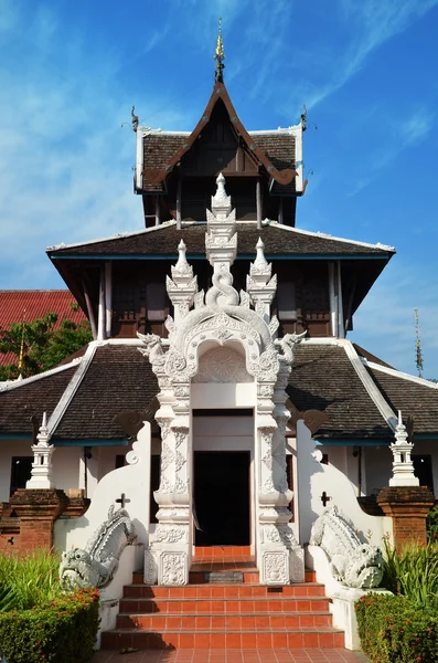 Wat Chedi Luang Chiang Mai Tempio Thailandia — Foto Stock