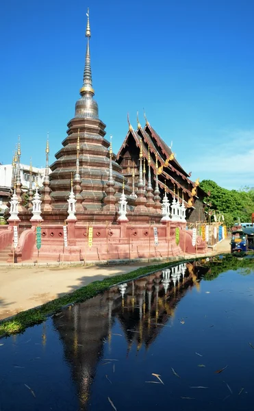 Tempio di Chiang Mai Wat Pan Toa — Foto Stock
