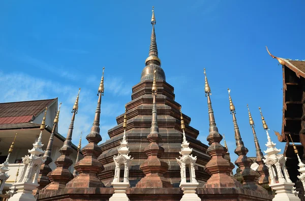 Tempio di Chiang Mai Wat Pan Toa — Foto Stock