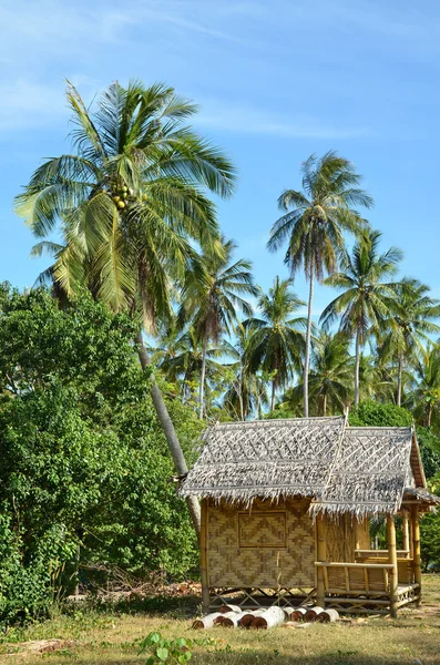 Bamboe huis — Stockfoto