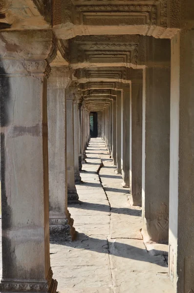 Corridor Angkor Wat Cambodia — Stock Photo, Image