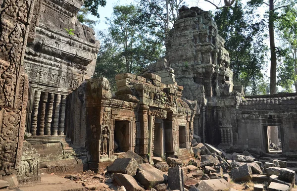 Ta Prohm antiguo templo Angkor Wat Camboya — Foto de Stock