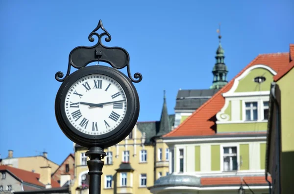 Old clock on the street — Stock Photo, Image