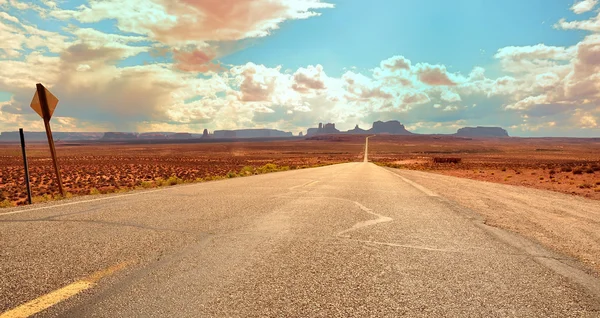 Monument Valley Route — Stockfoto