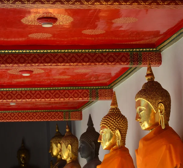 Wat pho templo buddha — Foto de Stock