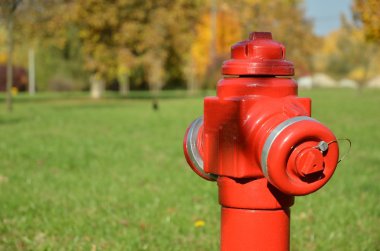 Red Fire Hydrant clipart