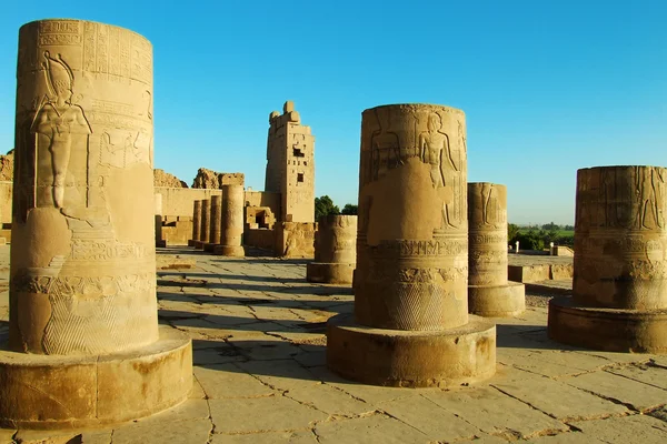 Kom ombo egyptiska tempel — Stockfoto