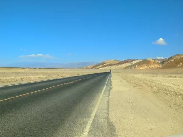 死亡谷路线 — 图库照片
