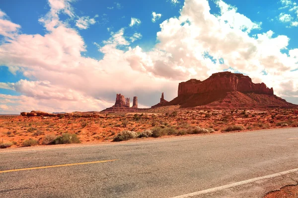 Monument Valley Route 163 — Stockfoto