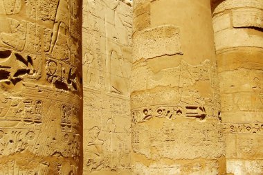 Ancient Egyptian script clipart