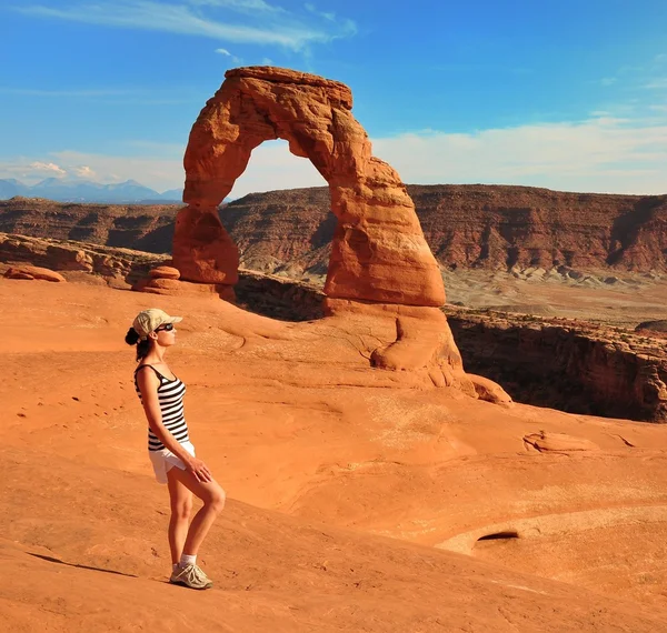 Delicate arch — Stock Photo, Image