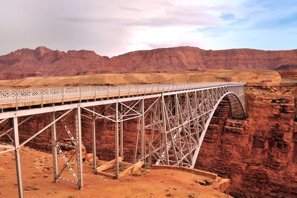 Navajo híd Márvány kanyon — Stock Fotó