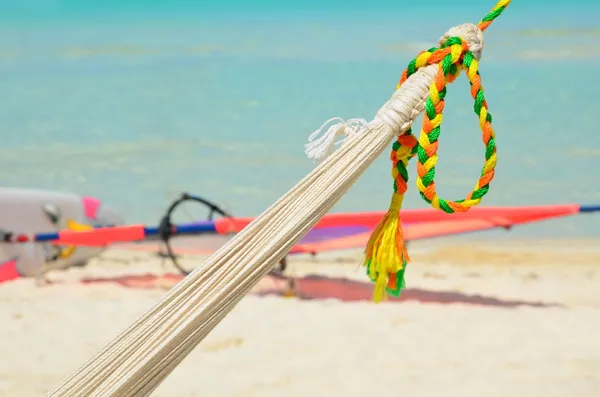 Hangmat met kleur — Stockfoto