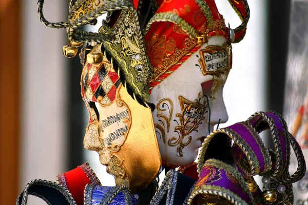 Máscara Tradicional Veneza Colorido Fotos De Bancos De Imagens Sem Royalties