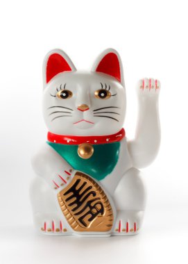 Beyaz şanslı kedi, maneki-neko