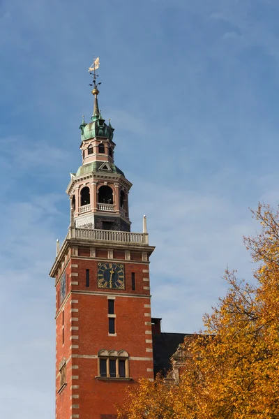 Круглая ратуша, вдохновленная голландским ренессансом — стоковое фото