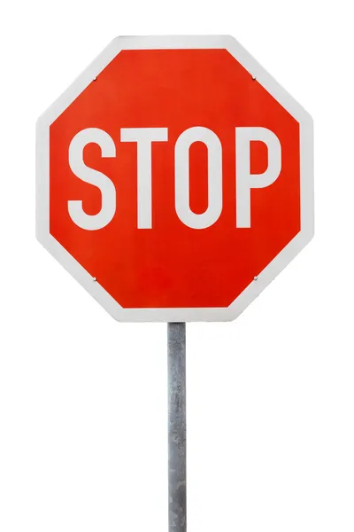 metal kutup kırmızı dur işareti