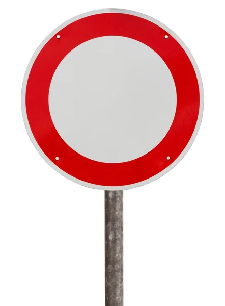 No vehicles traffic sign — Stock Photo, Image