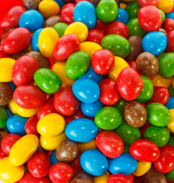 çikolata şekerleme yığını Üstten Görünüm