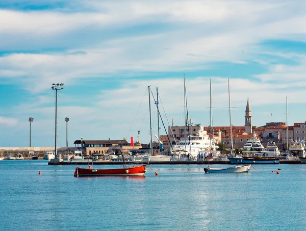 Yachts harbor — Stock Photo, Image